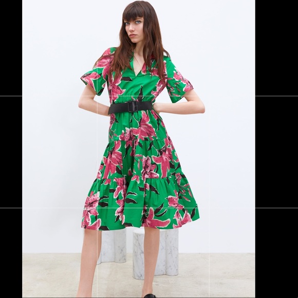 Zara Dresses & Skirts - Floral print Zara dress